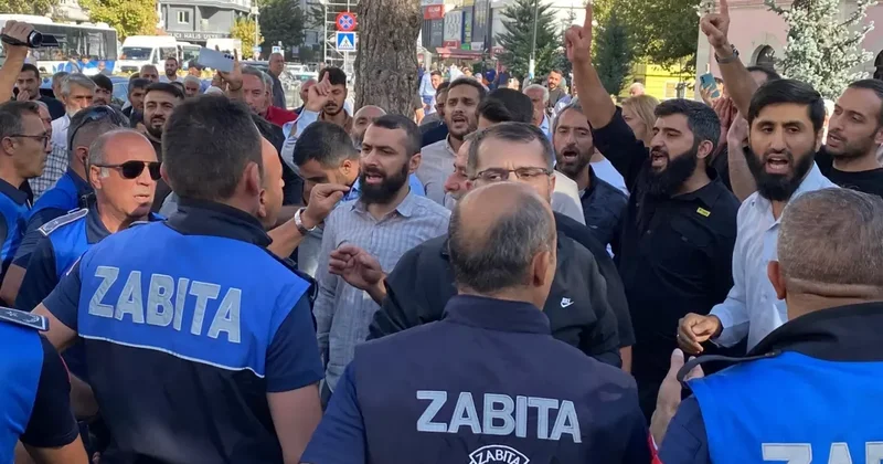 Elazığ da izinsiz yürüyüş gerginliği