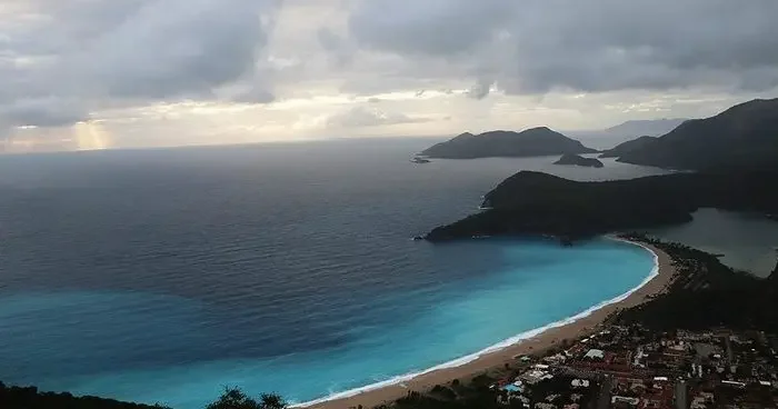 Fethiye de ekim ayı hava durumu: Güneş ve yağmur bir arada