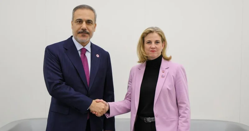 Bakan Fidan, Avusturyalı mevkidaşı ile görüştü