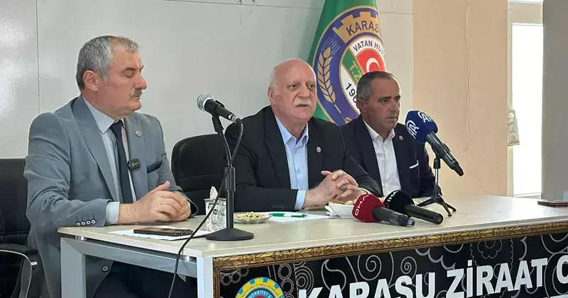 TZOB Genel Başkanı Bayraktar: Su isteyen bazı ürünlerimizi bırakmak zorunda kalacağız