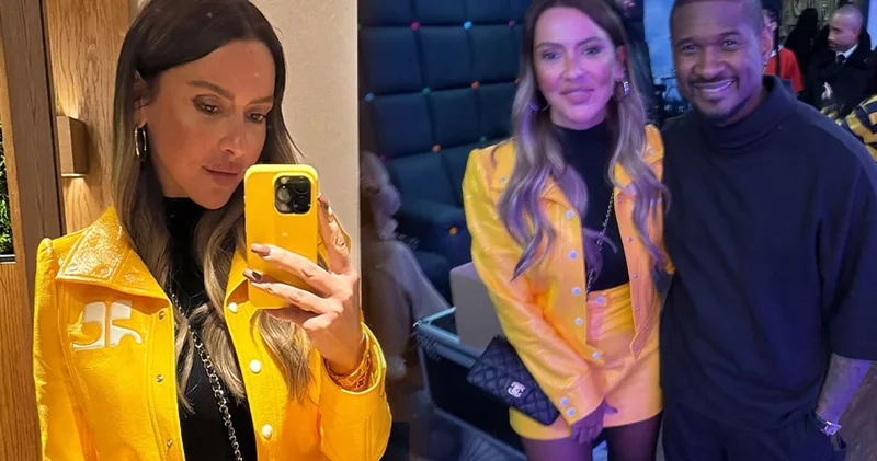 Hadise dünyaca ünlü şarkıcı Usher ile buluştu: İki efsane bir arada