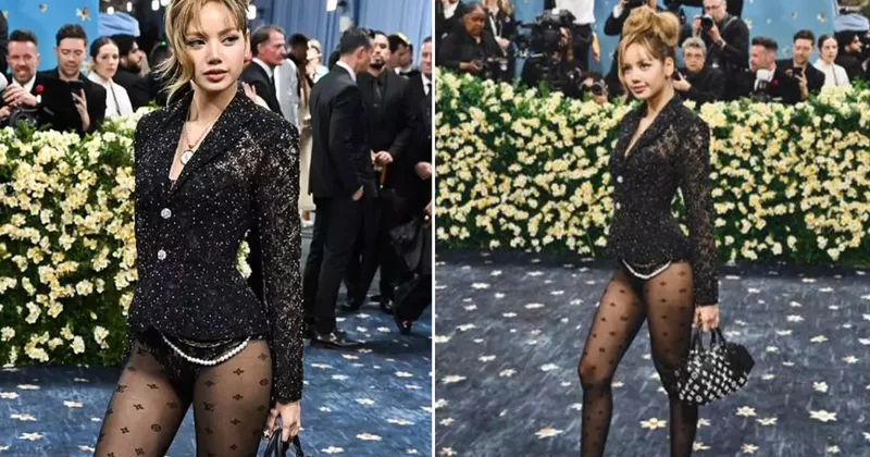 KPOP Yıldızı Lisa nın Met Gala kıyafeti sosyal medyada tartışma yarattı