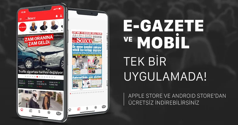 SÖZCÜ Android/iOS Uygulamasını İndir Sözcü Gazetesi