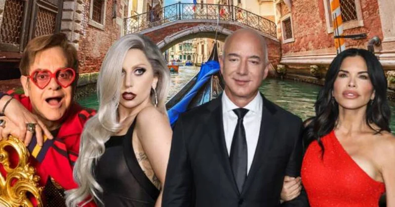 Jeff Bezos ve Lauren Sanchez in düğününde dev yıldızlar: Lady Gaga ve Elton John magazin haberleri