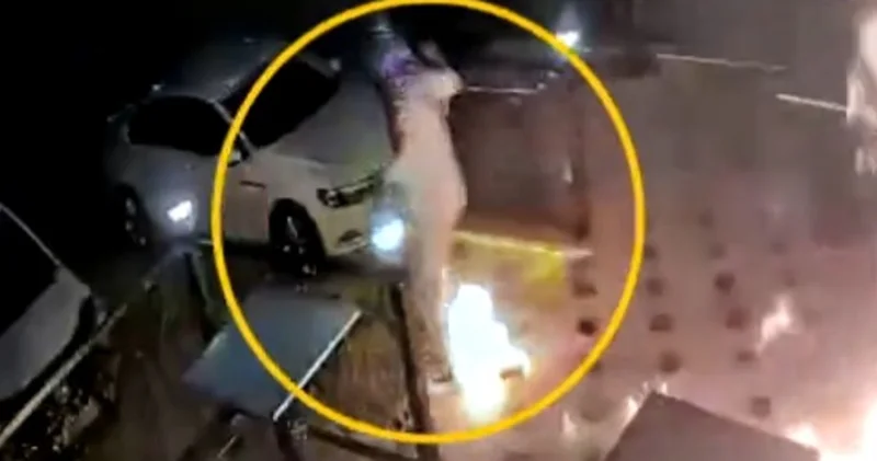 Kundakçı kendini yaktı! Güncel haberler