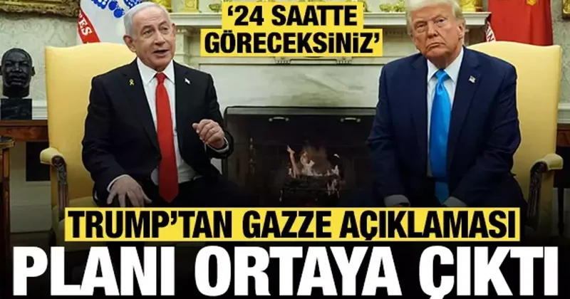 Trump ın Gazze planı ortaya çıktı: Skandal iddia!