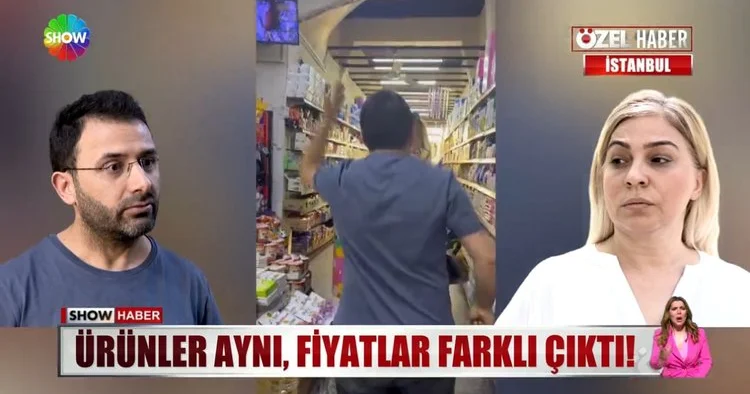 Marketçi, kadın müşteriye saldırdı!