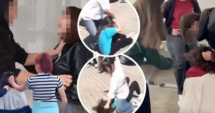 Türkiye bu görüntüleri konuşuyor! 7 kız öğrenci, liseli Elif i feci şekilde darbetti... Sivas ın ardından Bursa da benzer olay