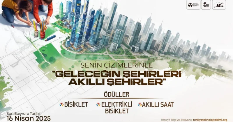 “Senin Çizimlerinle Geleceğin Şehirleri Resim Yarışması” başlıyor