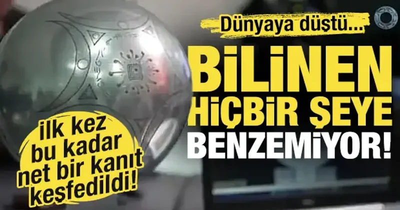 İlk kez bu kadar net bir uzaylı teknolojisi keşfedildi! Bilinen hiçbir şeye benzemiyor!
