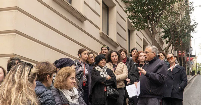 Nesim Ovadya İzrail ile 24 Nisan ın izinde Pangaltı hafıza turu Agos