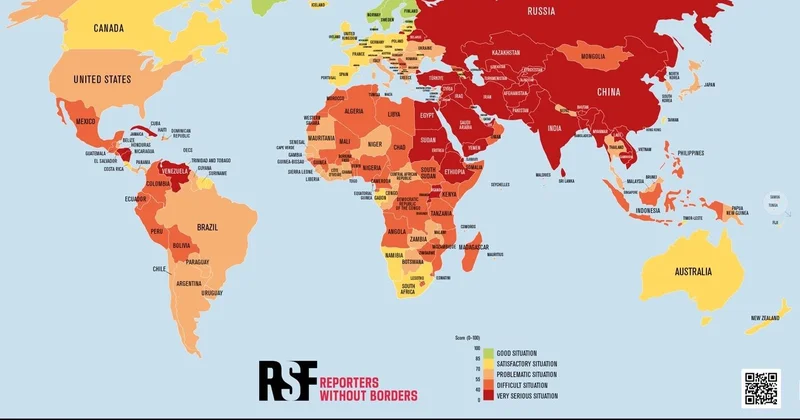 Türkiye, Dünya Basın Özgürlüğü Endeksi’nde 159. sıraya geriledi Agos