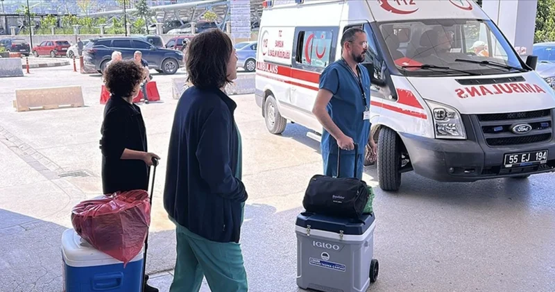 Samsun da beyin ölümü gerçekleşen gencin organları 6 hastaya umut oldu Sağlık Haberleri