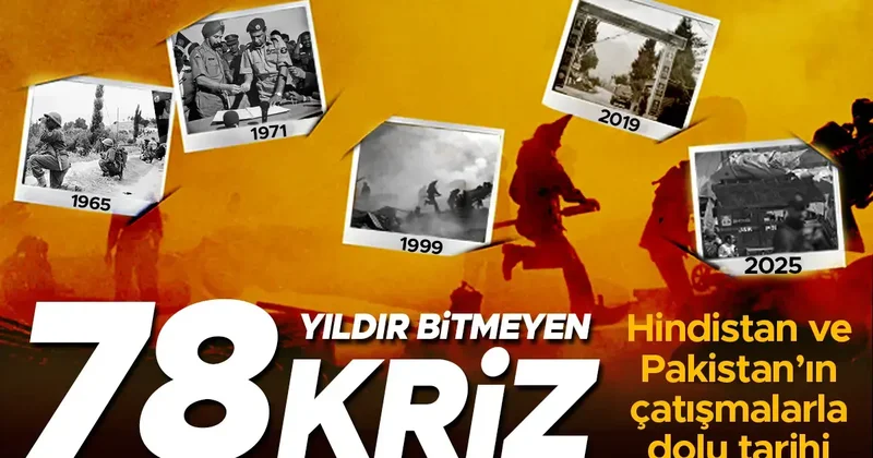 78 yıldır bitmeyen bir kriz: Hindistan ve Pakistan, Keşmir nedeniyle bir kez daha savaşın kıyısında Keşmir in çatışmalarla dolu tarihi...
