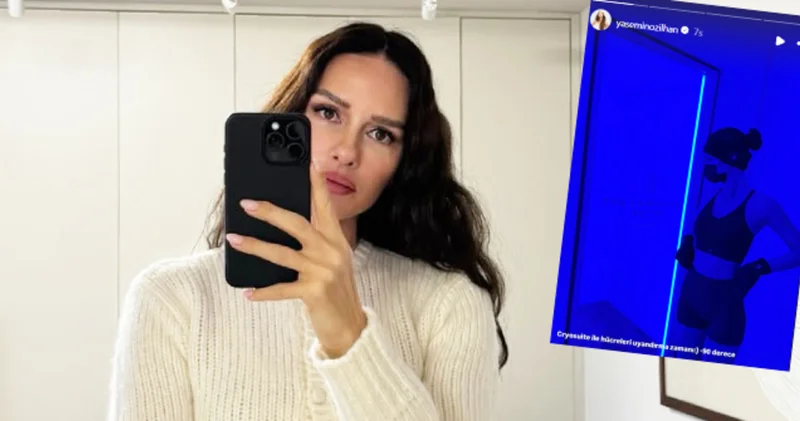Yasemin Özilhan dan soğuk terapi paylaşımı Magazin haberleri