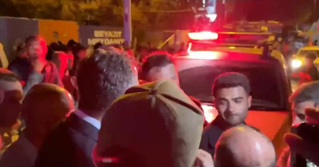 Ali Mahir Başarır polise hakaret etmeye başlayınca Halk TV yayının sesini kesti VİDEO İZLE
