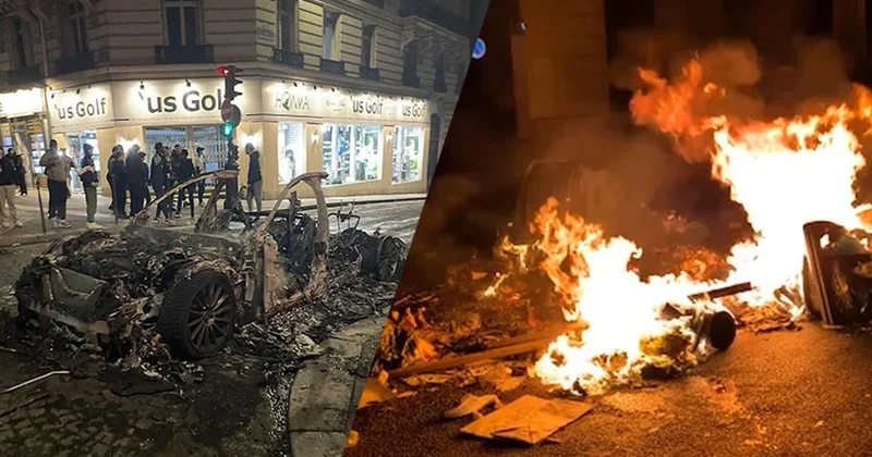 Şampiyonlar Ligi zaferi sonrası Paris te dehşet! Sözcü Gazetesi