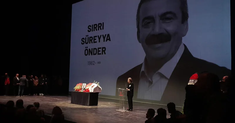 Sırrı Süreyya Önder i uğurladık: