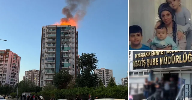 Diyarbakır da anne ve üç çocuğunu öldüren yangın: Müteahhit ve denetim firması sahibi tutuklandı Diyarbakır Haberleri