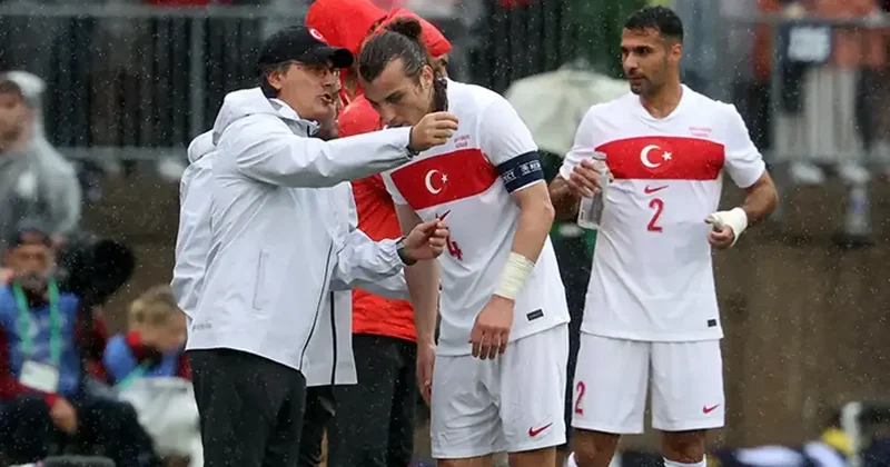 A Milli Takım da Çağlar Söyüncü, sahaya kaptan çıktı! Fanatik Gazetesi Futbol Haberleri Spor