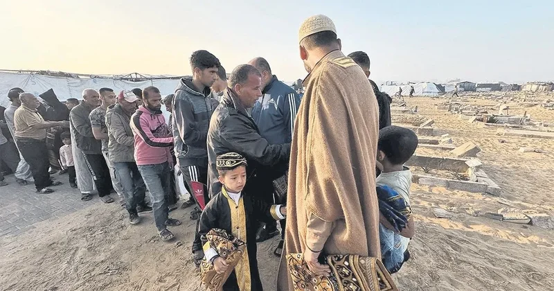 Gazze’de tarifsiz bir bayram hüznü