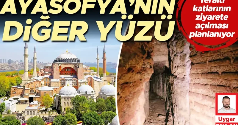 “Ayasofya’nın tıkanmış damarlarını açıyoruz”