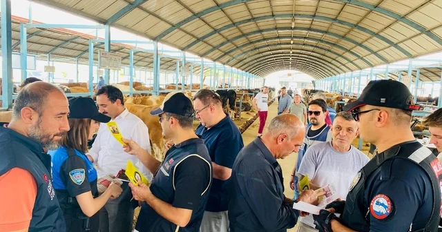 Denizli de kurban pazarında sahte para ve dolandırıcılığa karşı denetim Denizli Haberleri