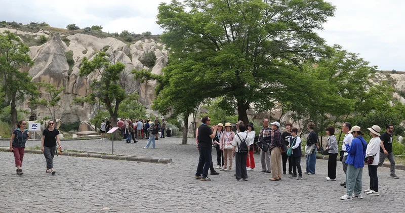Kurban Bayramı nda Kapadokya rekoru, adım atacak yer kalmadı