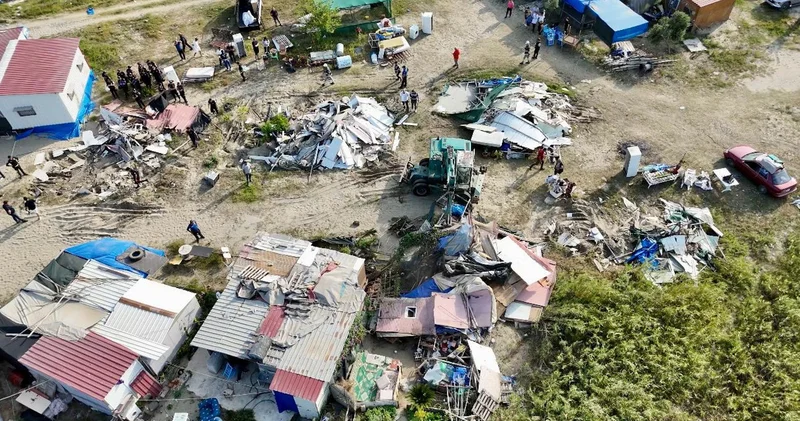 Adana da deniz ve nehir kıyılarında kaçak yapılaşmayla mücadele!