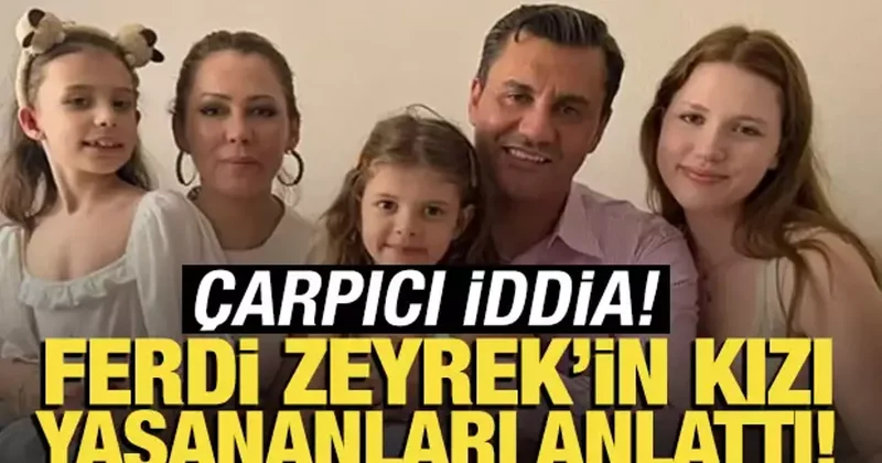 Ferdi Zeyrek in kızından çarpıcı iddia! Kaza ihmaldi