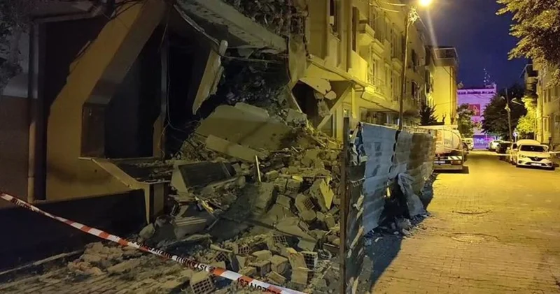 Avcılar da 6 katlı binada kısmi çökme; çevresindeki binalar tahliye edildi Güncel haberler Son dakika haberleri