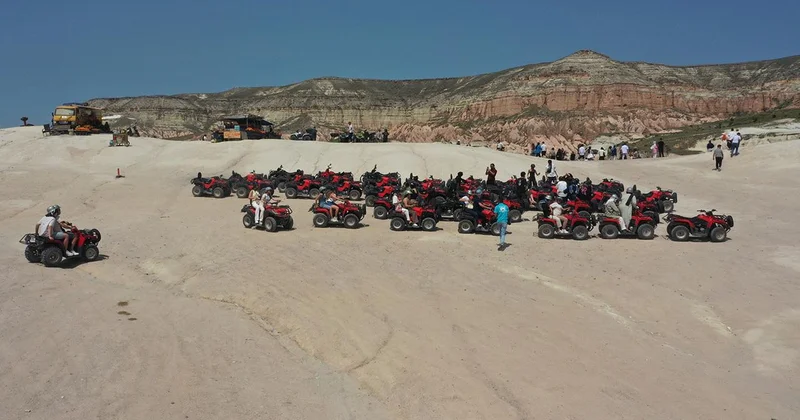 Turizmciler bayramda Kapadokya yı doldurdu