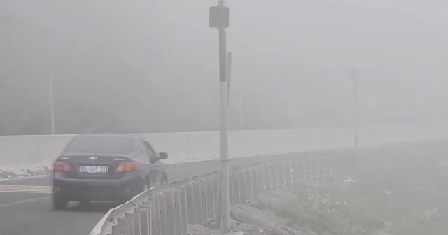 Bolu Dağı’nda sis etkili oldu görüş mesafesi düştü VİDEO İZLE