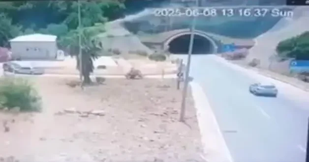 Antalya da 2 gencin hayatını kaybettiği kazanın görüntüleri ortaya çıktı