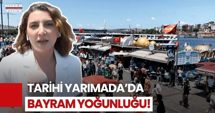 Eminönü Sahilinde Bayram Manzarası: Yoğunluk, Kalabalık ve Neşe