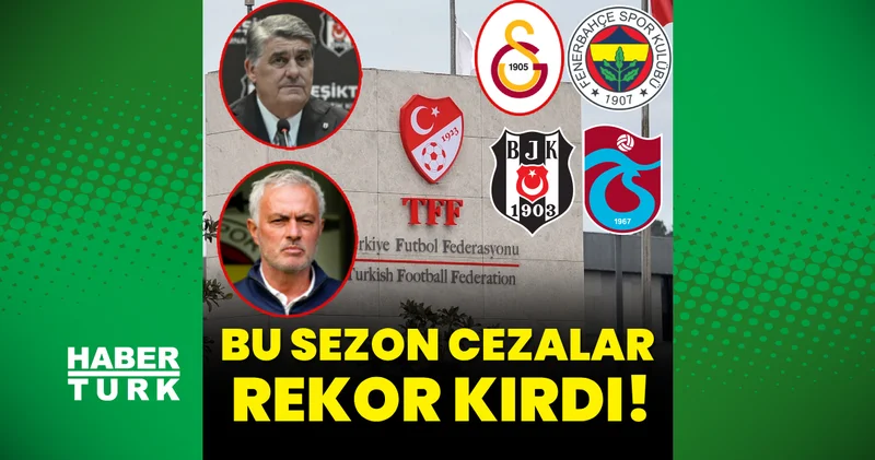 Profesyonel liglerde PFDK fırtınası: Bu sezon cezalar rekor kırdı! Futbol Haberleri