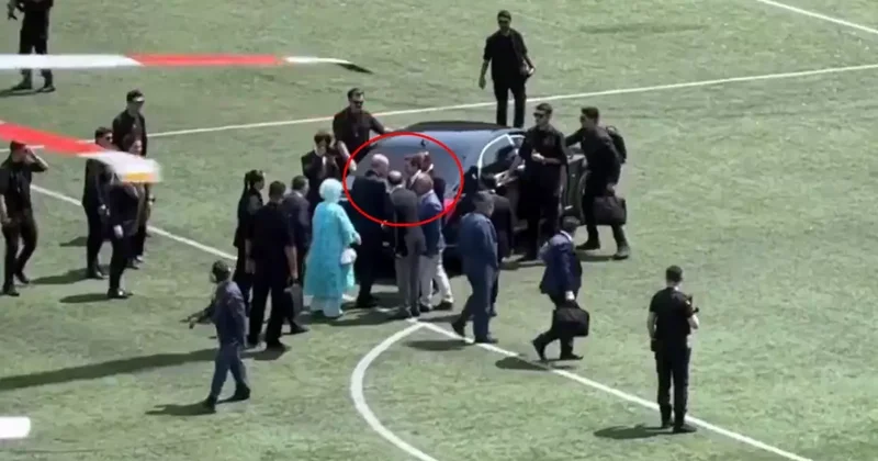 CHP liler Cumhurbaşkanı Erdoğan ı karşılayan isme tepkili! Partiden atılsın diyen bile var