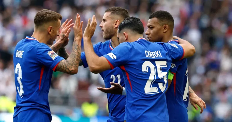Mbappe sahne aldı! Fransa, Almanya yı yıktı