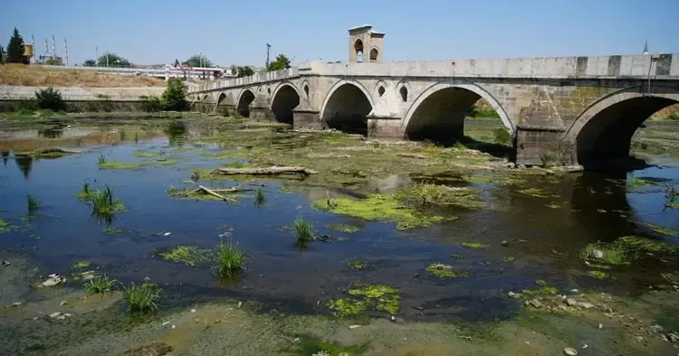 Osmanlı ya yıllarca başkentlik yapmış Edirne de tehlike çanları çalıyor! Su akışı durdu