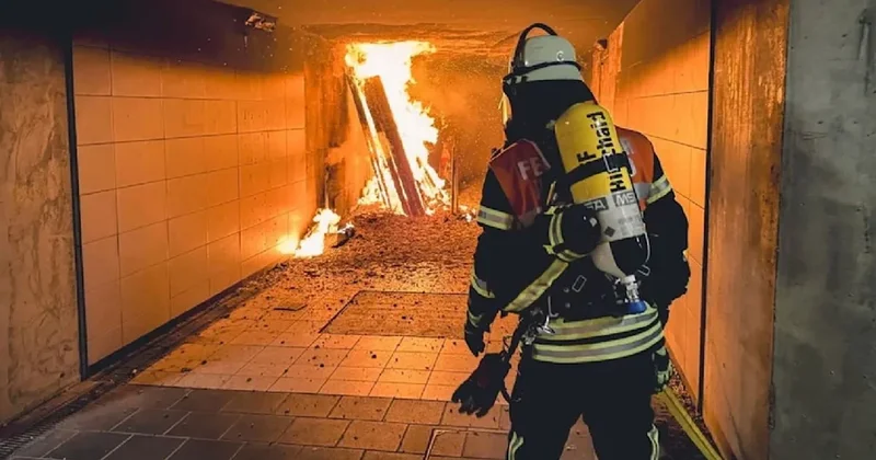 Şehrin en yoğun hattında yangın alarmı: Seferler durduruldu Sözcü Gazetesi