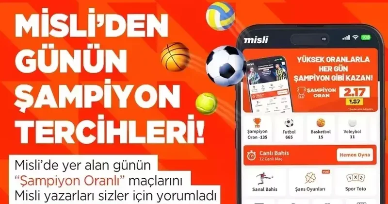 8 Temmuz günün şampiyon tercihleri Spor Haberleri