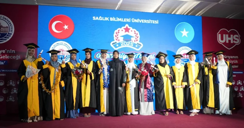 Kıtalar arasında bir eğitim köprüsü: SBÜ’den Somali’de 172 yeni mezun