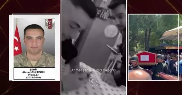 Şehidinizin abisine bıraktığı video yürekleri yaktı