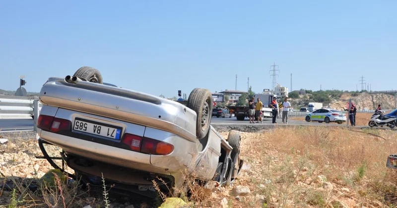 Mersin de otomobil devrildi: 1 ölü