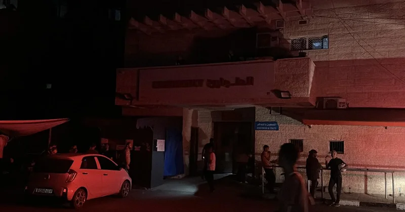 Gazze deki Aksa Şehitleri Hastanesinde yakıt sıkıntısı hastaların hayatını tehdit ediyor