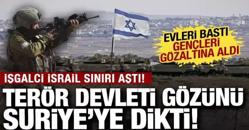 Suriye yi Gazze ye çevirmek için ilk adımı attı! İsrail yapılan anlaşmayı ihlal etti