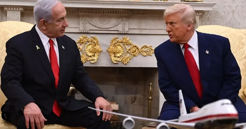 Soykırım yapan İsrail Nobel Barış Ödülü adaylık mektubunu Trump a sundu