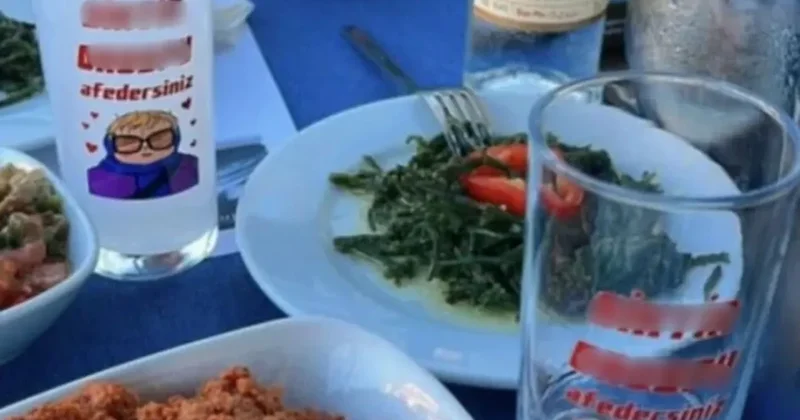 Küfürlü rakı bardağı kullanan restorana soruşturma Sözcü Gazetesi