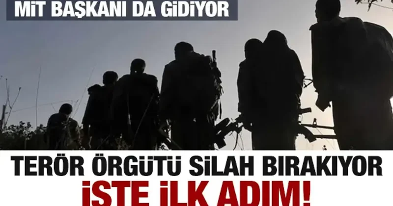 Terör örgütü PKK silahları bırakıyor! İlk adım için MİT devrede