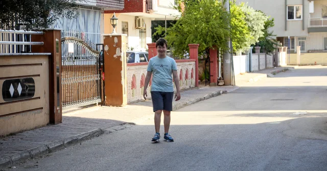 Balkondan düşen Metehan, azmiyle yeniden yürümeye başladı Antalya Haberleri